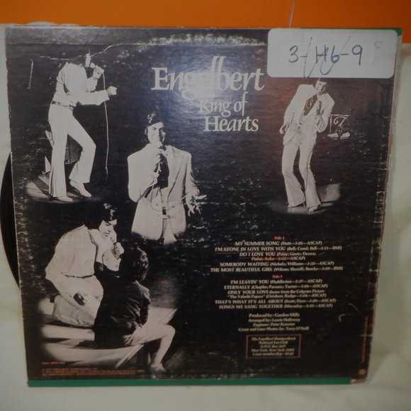 ~~~ ENGELBERT ~~~ King of Hearts - Picture 2 of 2